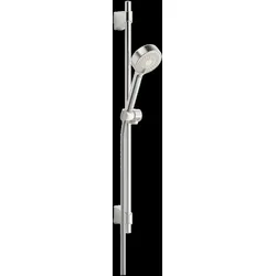HANSA HANSABASICJET Wandstangen-Brausenset, Länge 764 mm, Anti-Kalk-Technik, Eco-Durchfluss, 3-strahlig, Durchmesser, 44780233