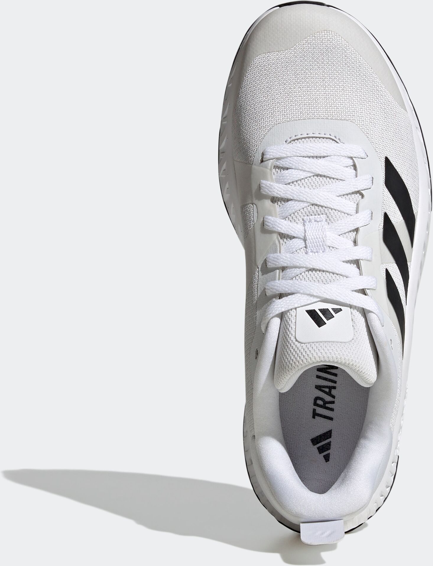 Trainingsschuh ADIDAS PERFORMANCE "EVERYSET TRAINER", Damen, Gr. 41, schwarz-weiss (cloud weiß, core schwarz, grau one), Textil, Schuhe Trainingsschuh, für mehr Stabilität cloud weiß, core schwarz, grau one 41