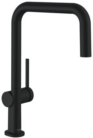 Hansgrohe Talis M54 U220 Küchenarmatur 72806670 1jet, mattschwarz