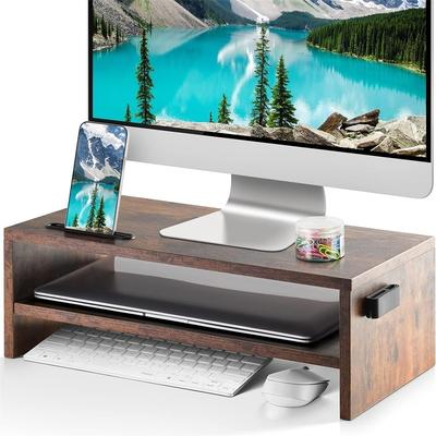 No 2 Tier Computer Monitor Stand