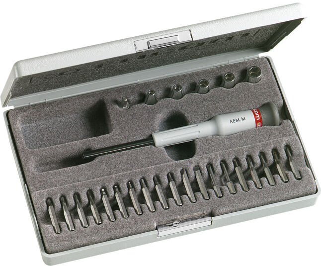 Assortiment Facom MICRO-TECH® - Embouts, porte-embouts, clé six pans creux 1/4