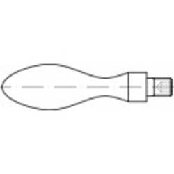 TOOLCRAFT Ballengriff Stahl 105327 10 St. (Ø) 25 mm