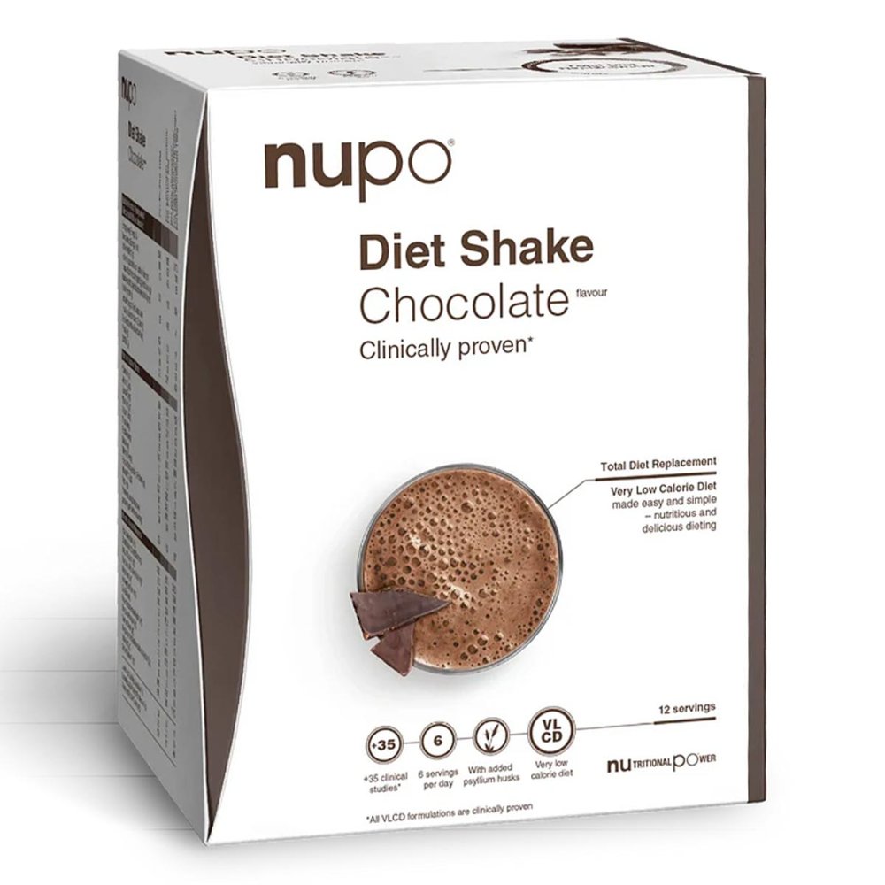 Nupo ApS Nupo Diet Shake - Chocolate 12 Portionen 08106146