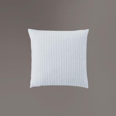 Kissenbezug IRISETTE "Lumen 8129", blau (sky), B:40cm L:40cm, Interlock-Jersey, Obermaterial: 100% Baumwolle, Kissenbezüge, Kissenbezug, hochwertig und traumhaft weich
