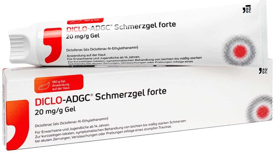Diclo-ADGC Schmerzgel Forte 20 mg/g 180g