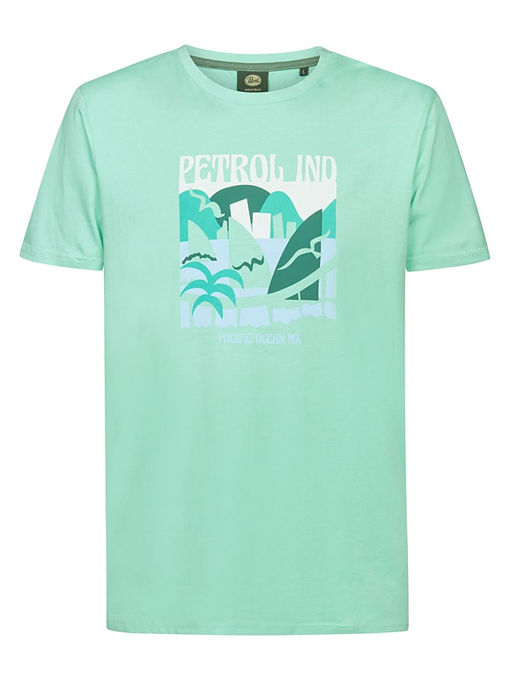 Petrol Industries Shirt in Mint - XXL