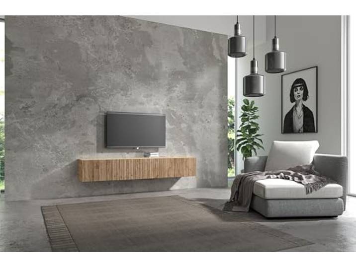 Wuun® TV-Lowboard Somero I 100cm bis 360cm I TV-Schrank & Hängeschrank für Wohnzimmer I Verschiedene Varianten