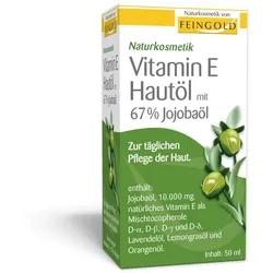 VITAMIN E HAUTÖL mit 67% Jojobaöl 50 ml Öl