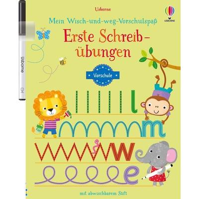 Mein Wisch-und-weg-Vorschulspaß: Erste Schreibübungen, Taschenbuch von Jessica Greenwell, Usborne, 978-1-78941-533-9