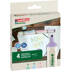 Edding, Marker, Highlighter 24 EcoLine (4x)
