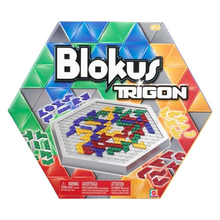 Mattel Games Blokus Trigon Game (Multilingual, 2 - 4 Spieler) (04018000)