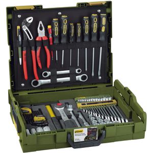 Proxxon Werkzeugkoffer 23660, Handwerker Universal, 69-teilig, in L-Boxx 102