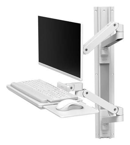Ergotron LX Pro Serie 45-696-290 Wandmontagesysteem voor schermen tot 86,4 cm (34 inch), Wit