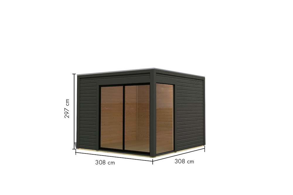 KARIBUHOLZT GH Dice 1 Anth 308x308x242 16954029
