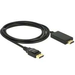 DeLOCK Kabel DisplayPort 1.2 zu High Speed HDMI-A 2m