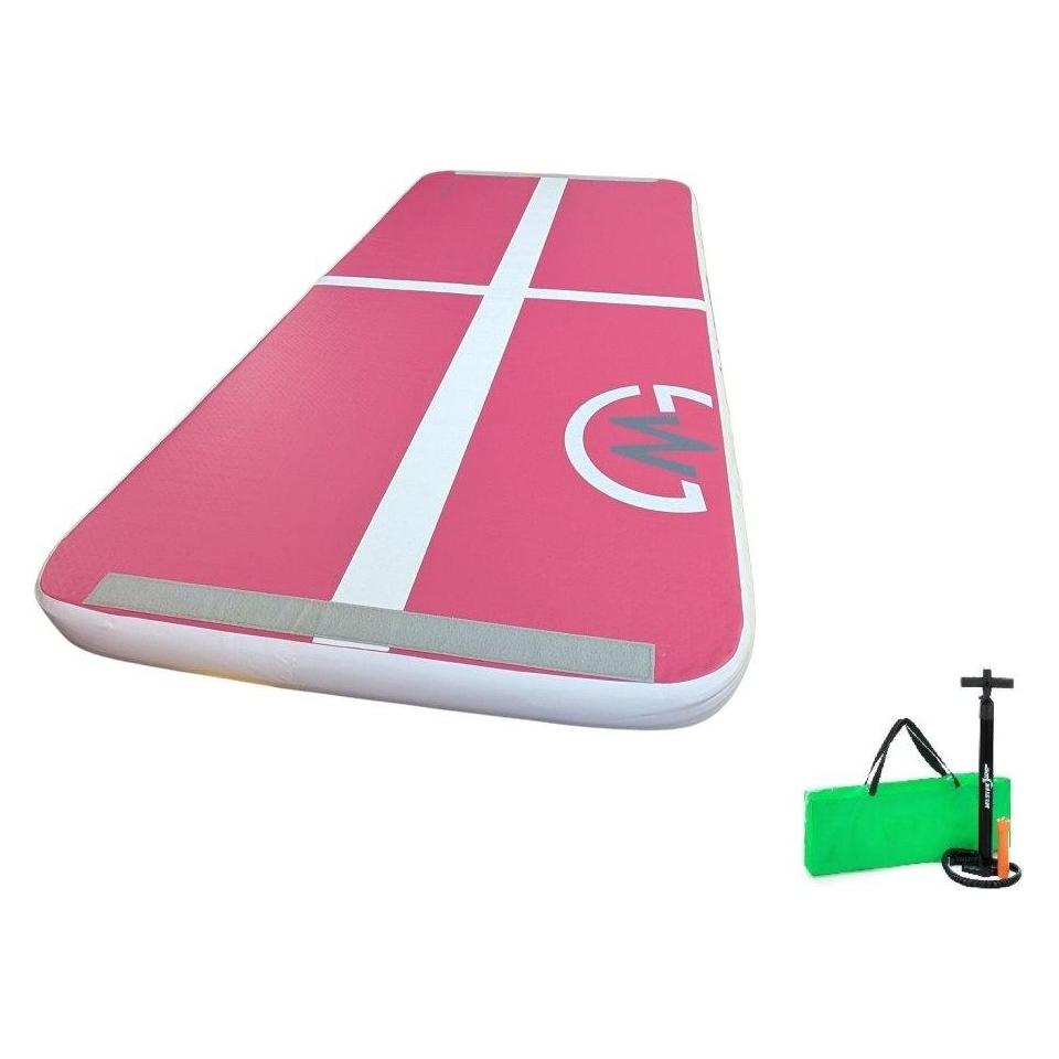 Master Airtrack 200 x 100 x 10 cm - rosa - weiss (47606659)