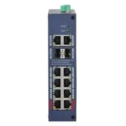 Dahua Switch Technology ZARZĄDZALNY SWITCH PRZEMYSŁOWY POE CHS4212-8GT-110 8-PORTOWY SFP (8 Ports), Netzwerk Switch, Blau