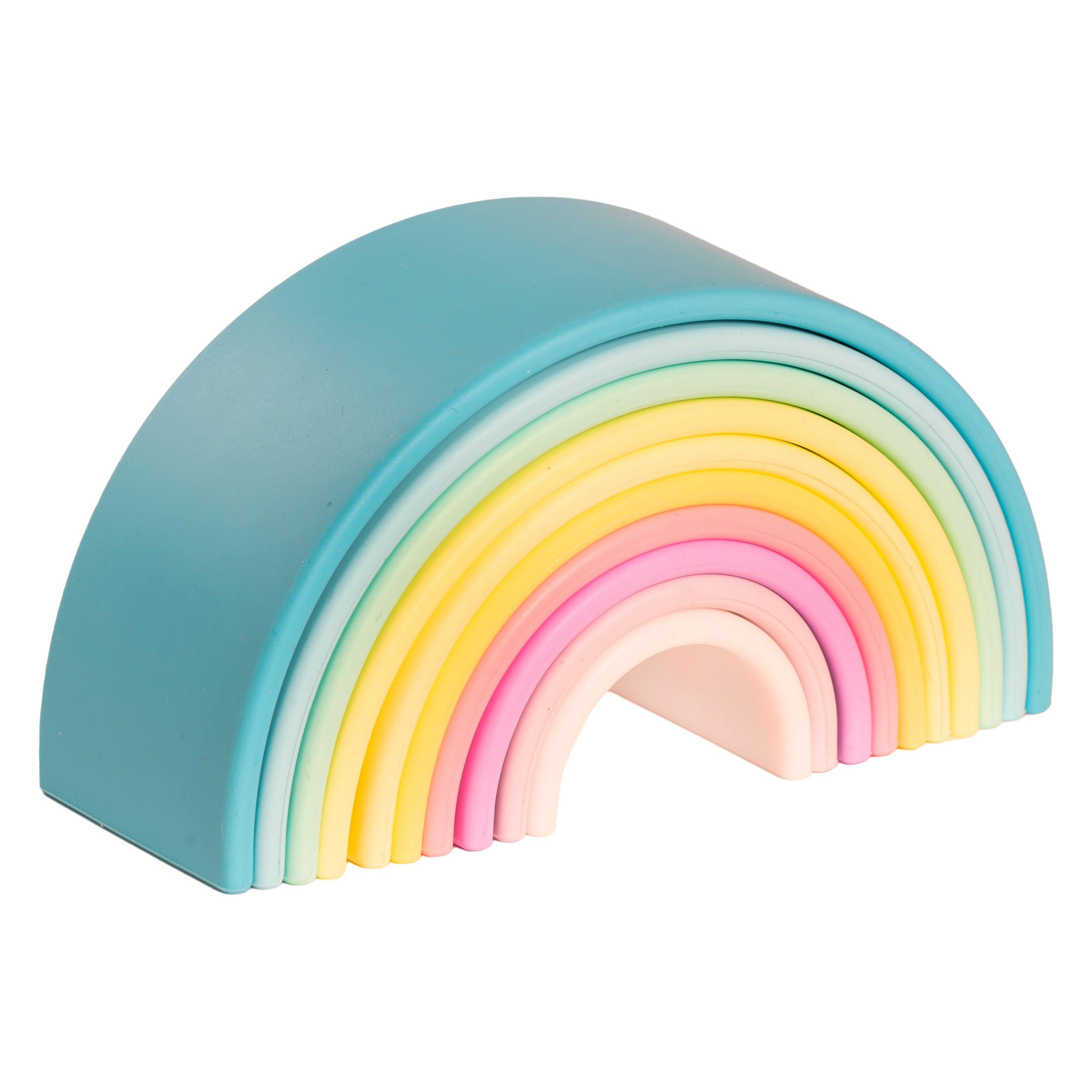 Dena dëna - Rainbow 10 pcs., Pastel Colours (3401087) (3401087)