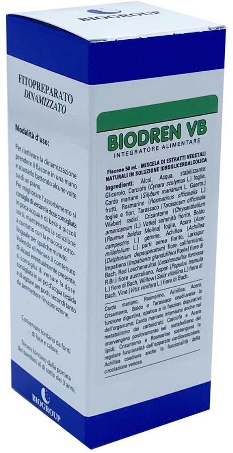 BIOGROUP SpA SOCIETA' BENEFIT BIODREN VB GTT 50 ML