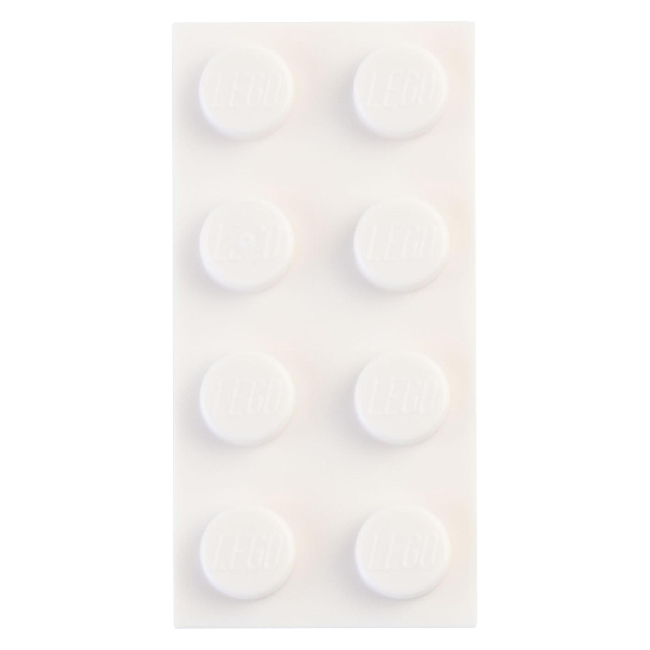LEGO 2x4 Steine Weiss - 50 Stück - White bricks 3001 (3001, LEGO Zubehör) (3001)