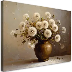 LEINWANDBILD Blumen 90x60cm