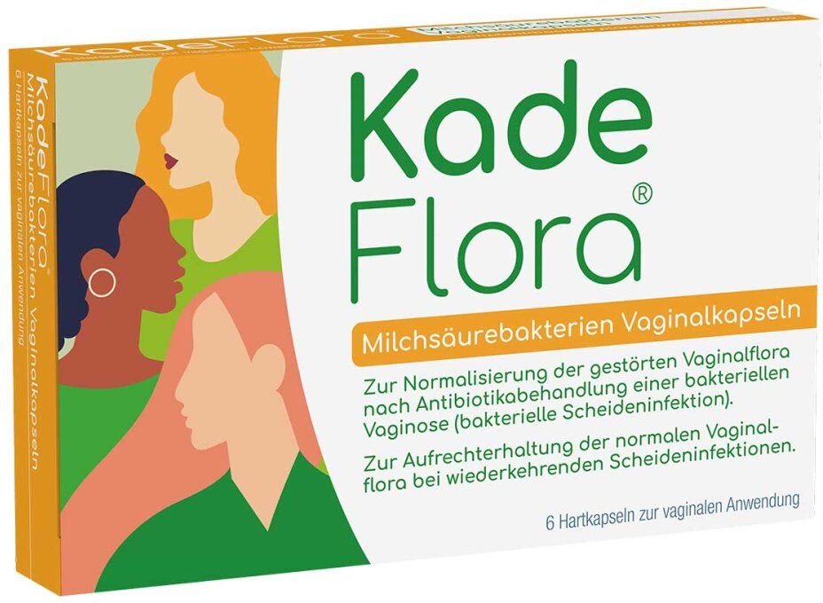 KadeFungin KadeFlora Milchsäurebakterien Vaginalkapseln