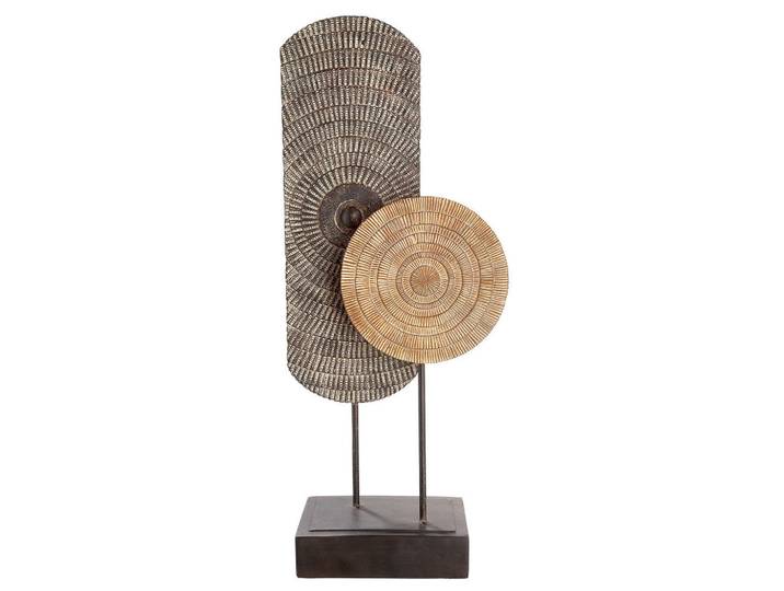 Skulptur, Braun, Hellbraun, Kunststoff, 19.5x47.5x10 cm, stehend, Dekoration, Dekofiguren & Skulpturen, Skulpturen