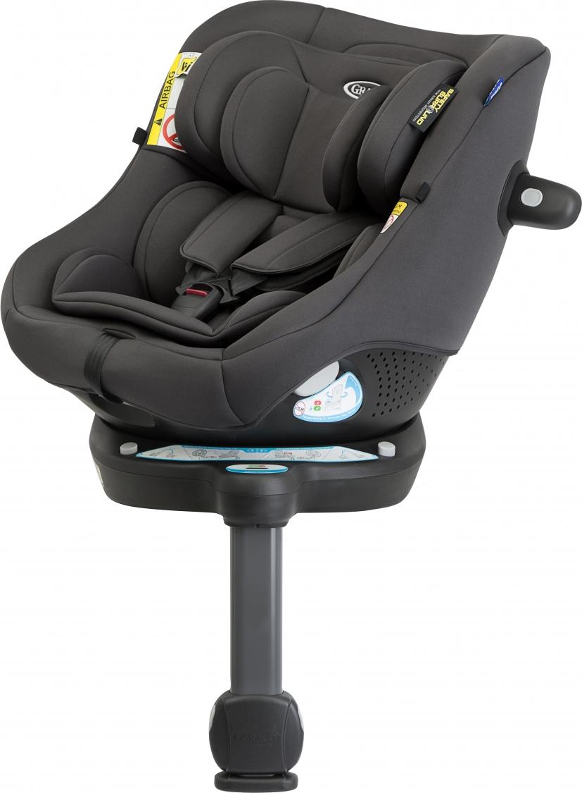 Graco Autositzt Turn2me Dlx R129, Farbe: Iron
