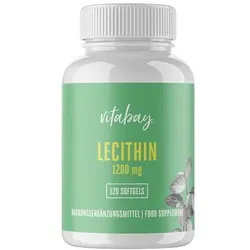 LECITHIN 1200 mg Sojalecithin+Vit.E vegan Weichk. 210 g
