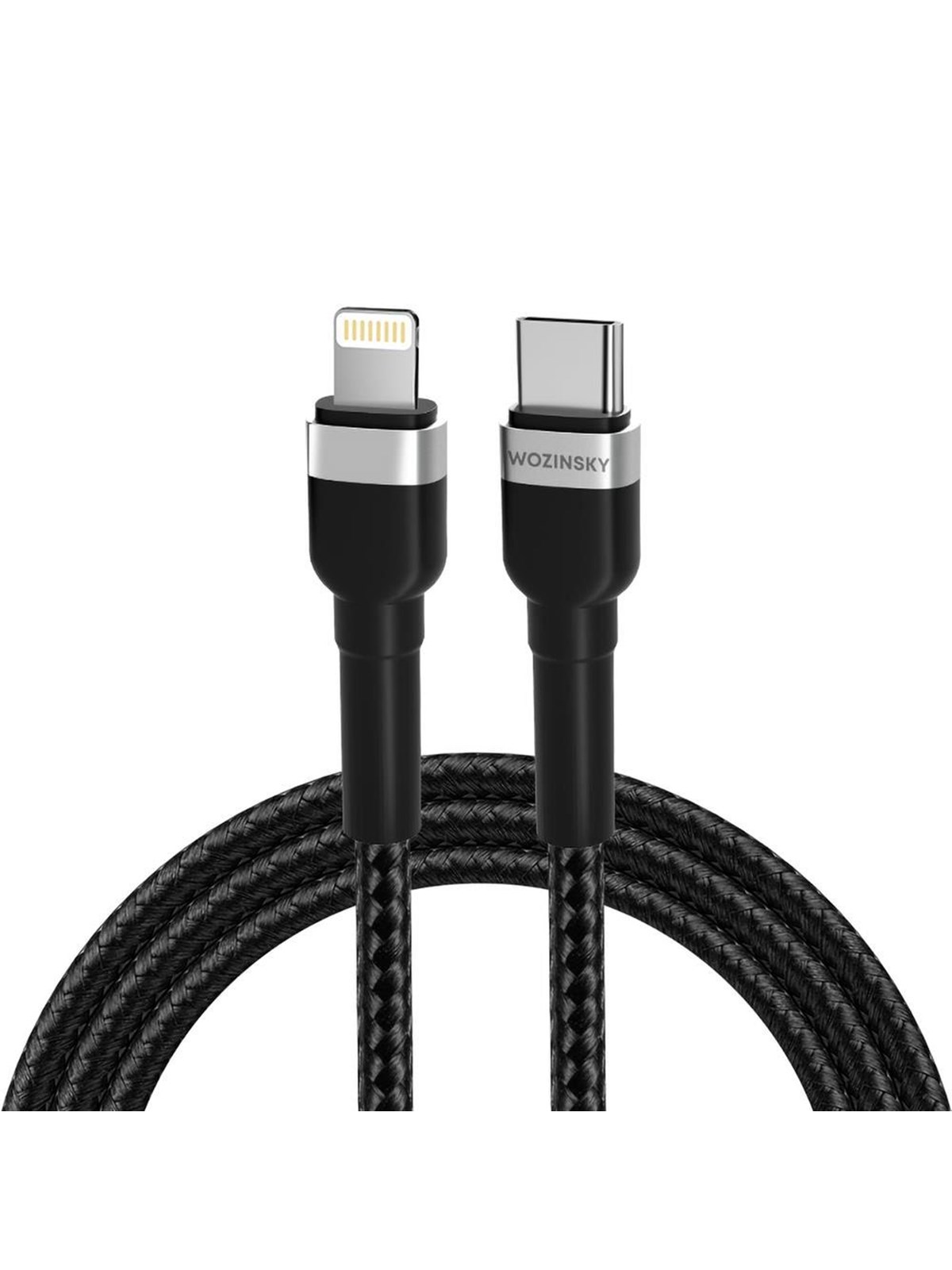Wozinsky WNBCL2 Lightning / USB-C PD 30W 2 m Cable - Black