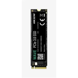 Hiksemi Dysk SSD Wave P 1TB M.2 2280 PCI-E x4 Gen3 NVMe (HS-SSD-WAVE(P)(STD)/1024G/PCIE3/WW) (1000 GB, M.2 2280), SSD