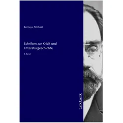 Schriften zur Kritik und Litteraturgeschichte, Belletristik