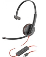 HP Poly BW 3210 USB-C HS+USB-C/A Bulk Headset Typ C (8X214A6)