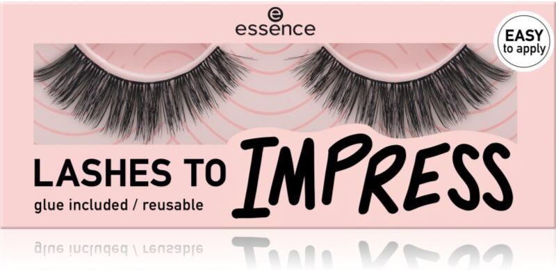 essence LASHES TO IMPRESS false eyelashes for volume and thickening of eyelashes 09 Big Lash Crush 1 pair