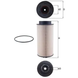 Kraftstofffilter MAHLE KX 264D