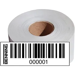 Benning GmbH & Co. KG Barcodeetiketten Nr. 4001-5000 756305, Messtechnik