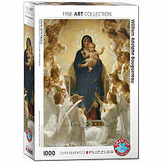 eurographics Puzzle - Jungfrau mit Engeln - 1000 Teile 301186