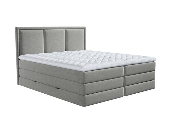 XORA Boxspringbett SWING, taupe, Stoff