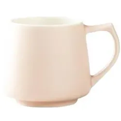 Origami, Tasse, Aroma Keramikbecher 320 ml Mattrosa (320 ml)