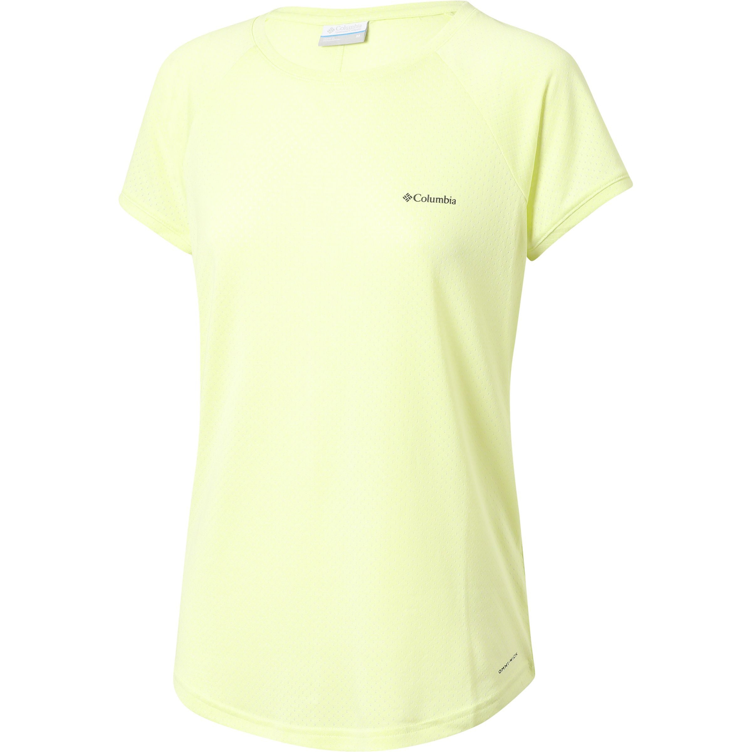 Columbia Bogata Bay Damen T-Shirts beige Größe L Camping Atmungsaktiv