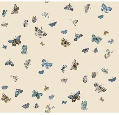 Rifle Paper Co.Butterfly House Linen Wallpaper