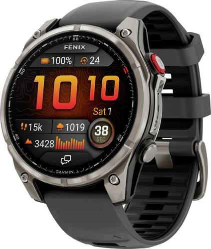Garmin fēnix 8 Pro Smartwatch Schwarz
