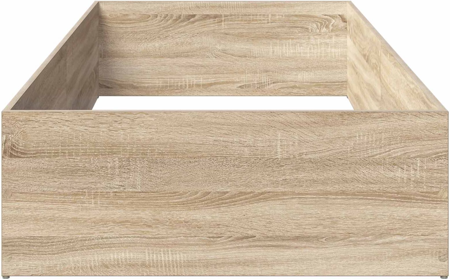 vidaXL Entourage de lit pour sommier réglable Chêne Sonoma