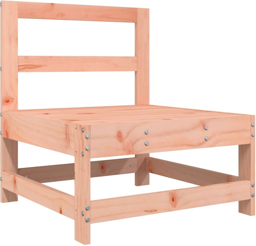 vidaXL Canapé central de jardin bois massif douglas
