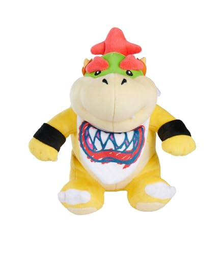 Simba Super Mario Bowser Jr. Pluche knuffeldier, 22 cm