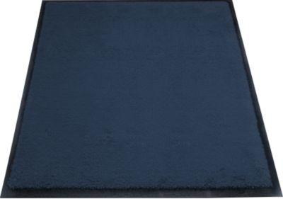 Schmutzfangmatte Eazycare Style von Miltex, eckig, antistatisch, UV-beständig, waschbar, ECONYL® & Niltrilgummi, 750 x 850 mm, stahlblau