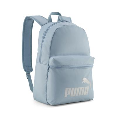 Rucksack PUMA "PHASE BACKPACK", blau (seafoam, silber), Rucksäcke, Damen, Netz, Polyester, unifarben, Rucksack, für Ferien, Festival, Reise und Sportmode