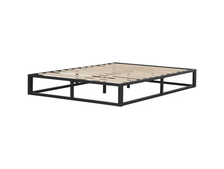 Habitat Garten Lattenrost Schwarz, Metall, 200x160 cm, Schlafzimmer, Betten