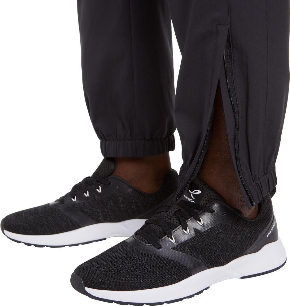 Trainingshose ENERGETICS "He.-Trainings-Hose Maxir LIN M", Herren, Gr. M, N-Gr, schwarz, Web, Obermaterial: 92% Polyester, 8% Elasthan, unifarben, Hosen Trainingshose schwarz M, N-Gr
