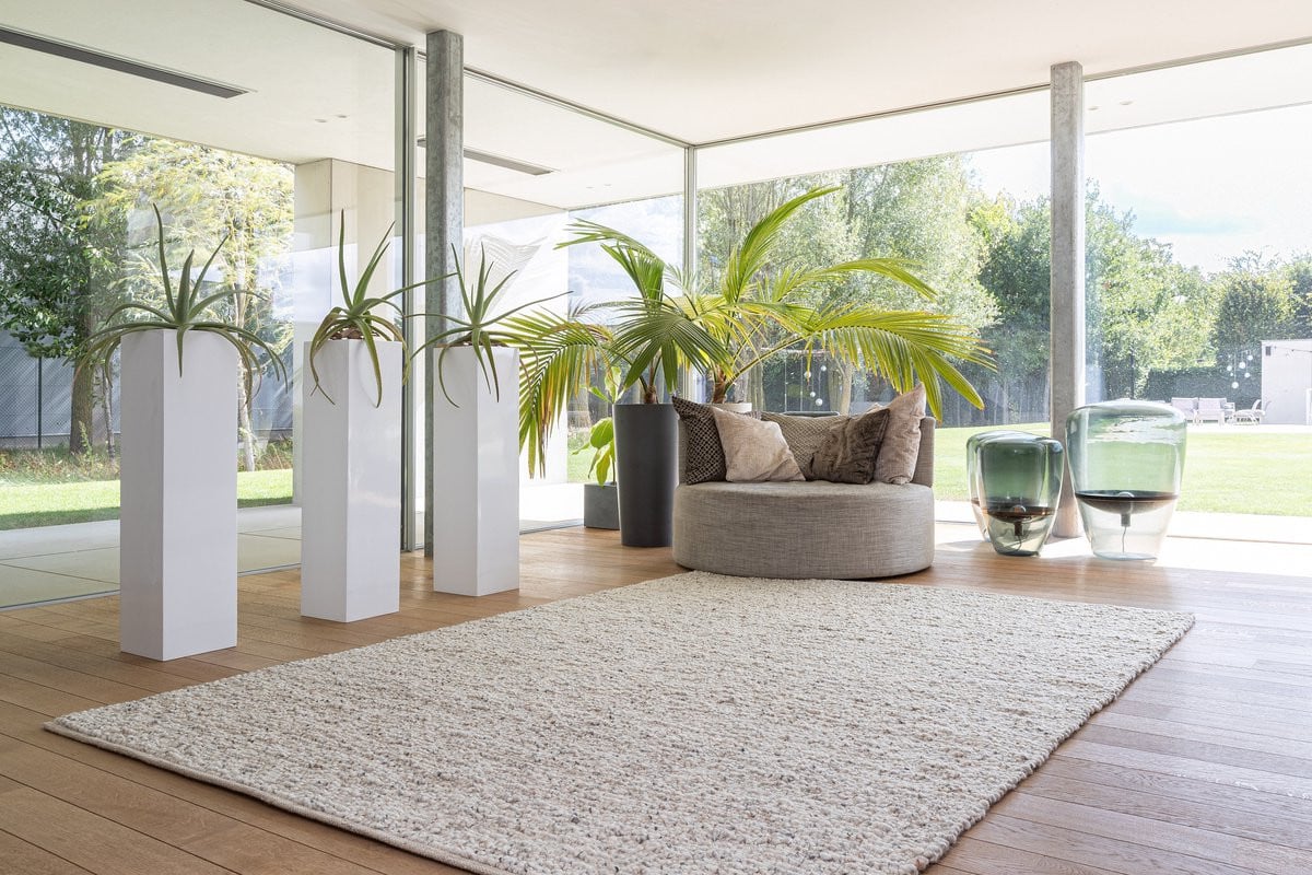 Acsento Ferrara Natural Mix 115 Vloerkleed - Beige - Wol - 240 x 340 cm - Rechthoekig - Modern Scandinavisch Design